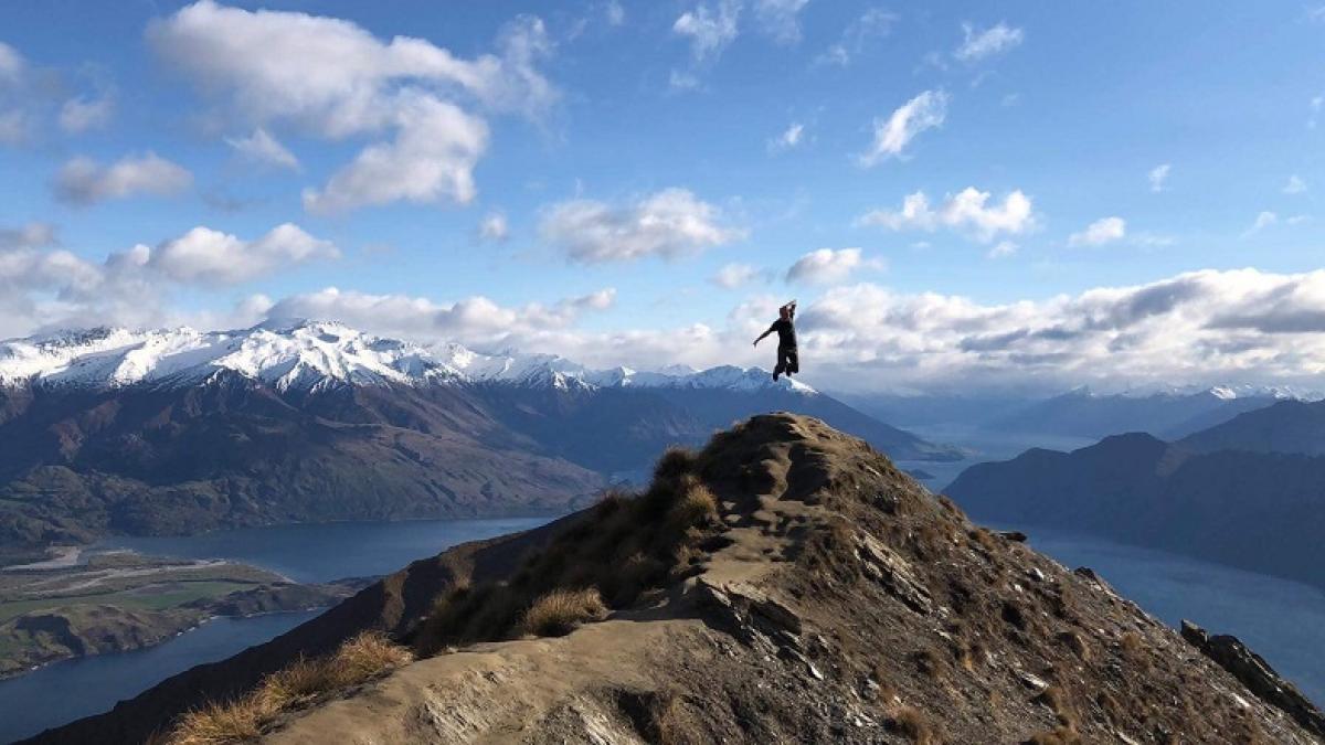 Roys Peak taken by Student exchange Neil Taylor