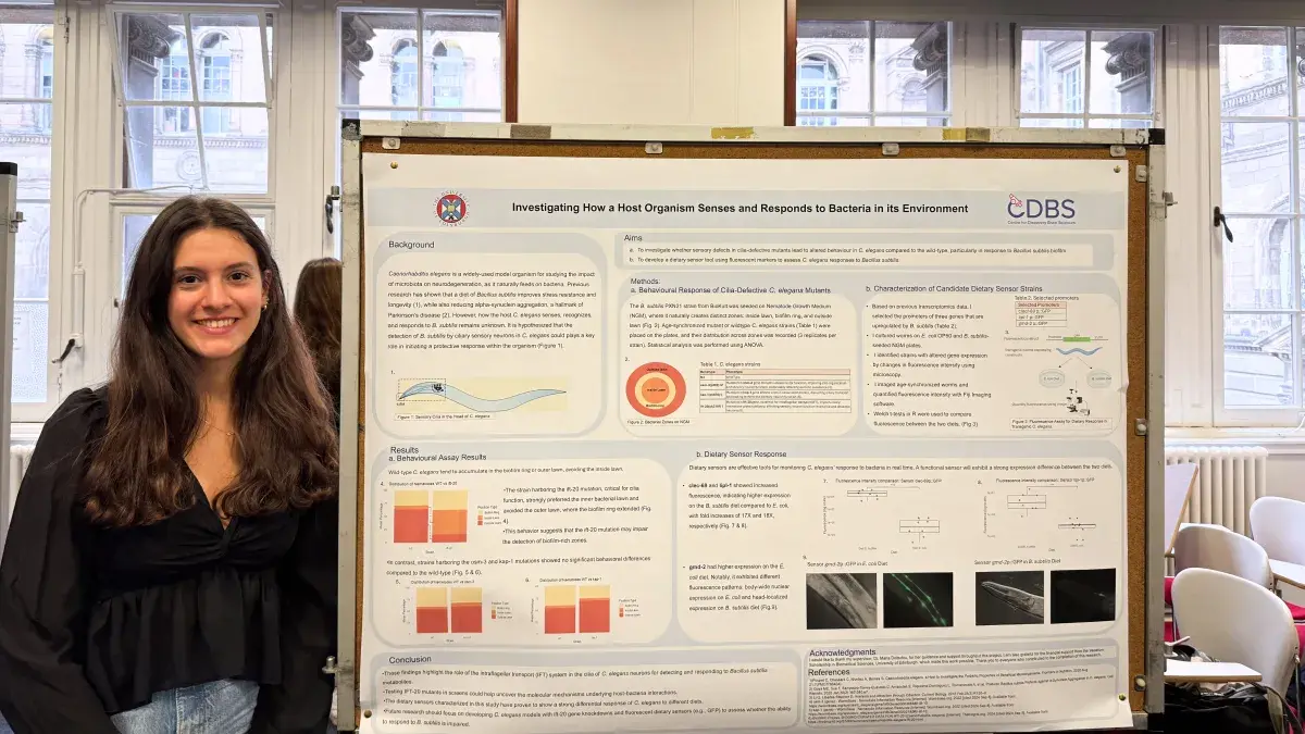Eleonora Mannino presents her summer research project