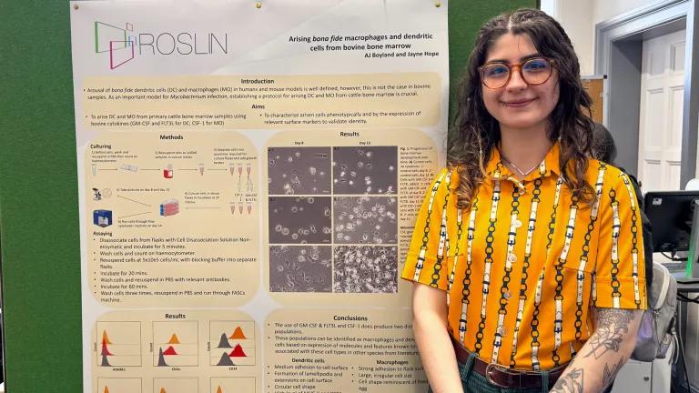 Aj Boyland presents summer research project