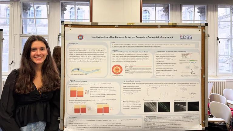 Eleonora Mannino presents her summer research project