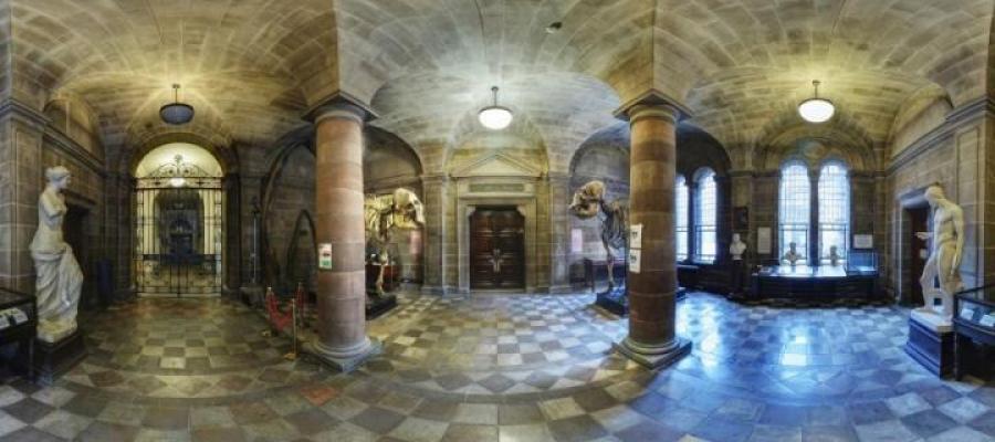 The entrance of the Anatomical Museum