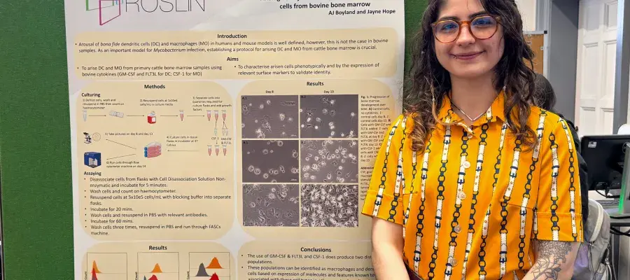 Aj Boyland presents summer research project