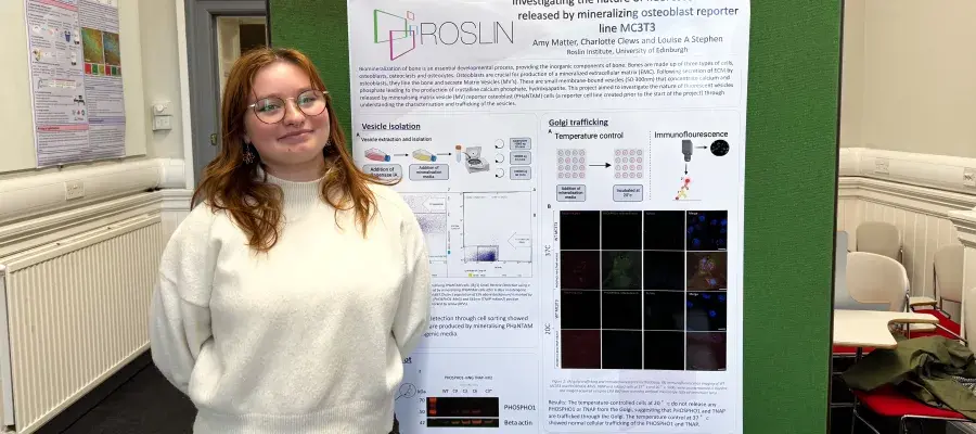 Amy Matter presents summer research project