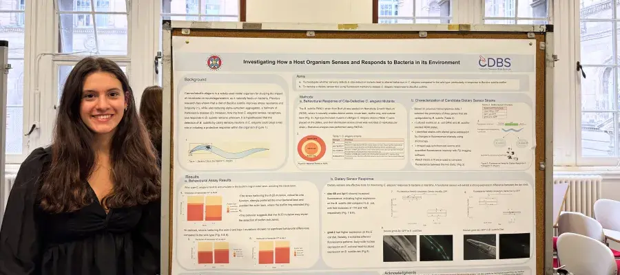 Eleonora Mannino presents her summer research project