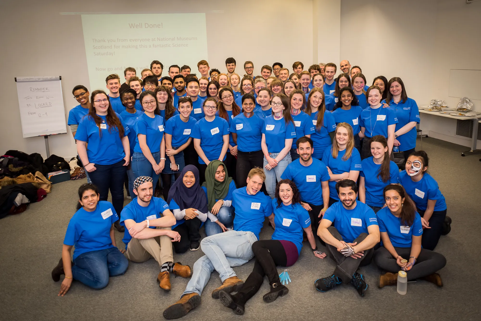 The whole Science Saturday team