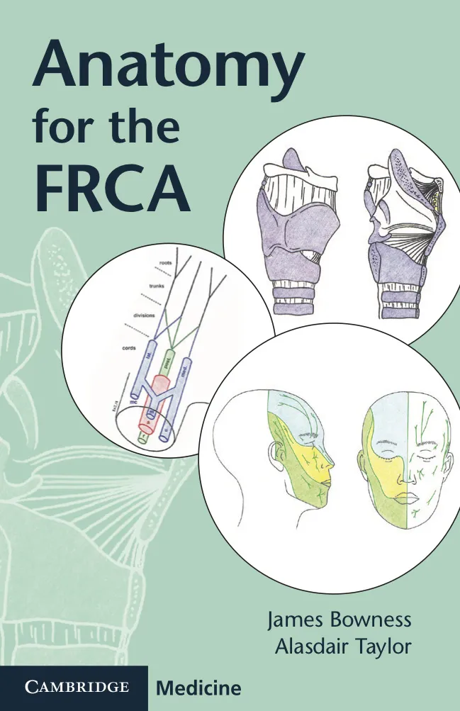 Anatomy for the FRCA book cover