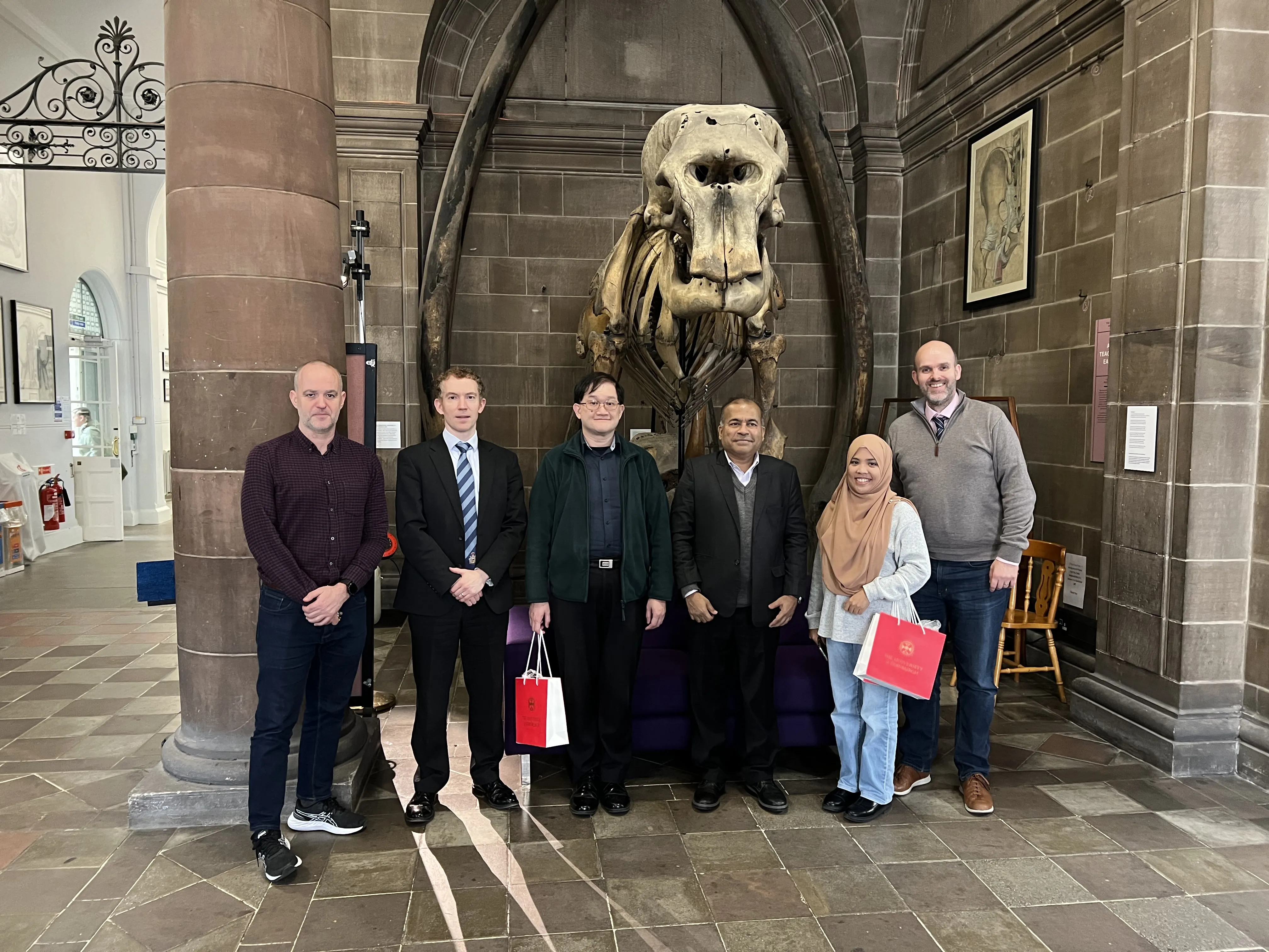Anatomy@Edinburgh staff welcome Anatomy staff from National University of Singapore