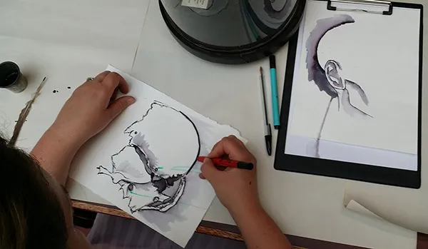 Pen & Ink Art Workshop April 2019