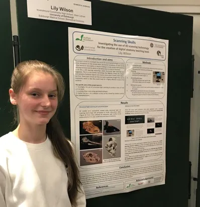 Lily Wilson Nuffield Student 2019