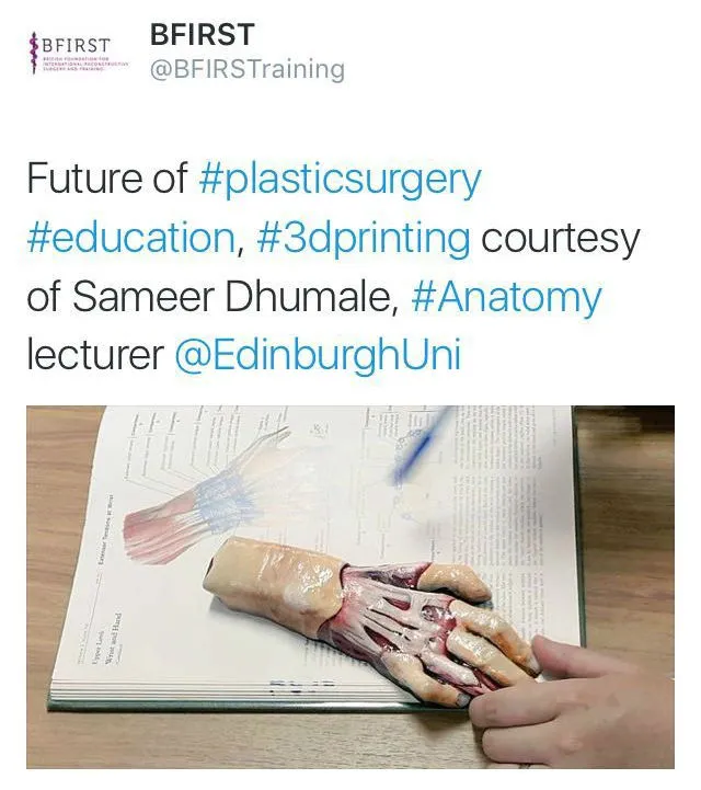 Screenshot of twitter post