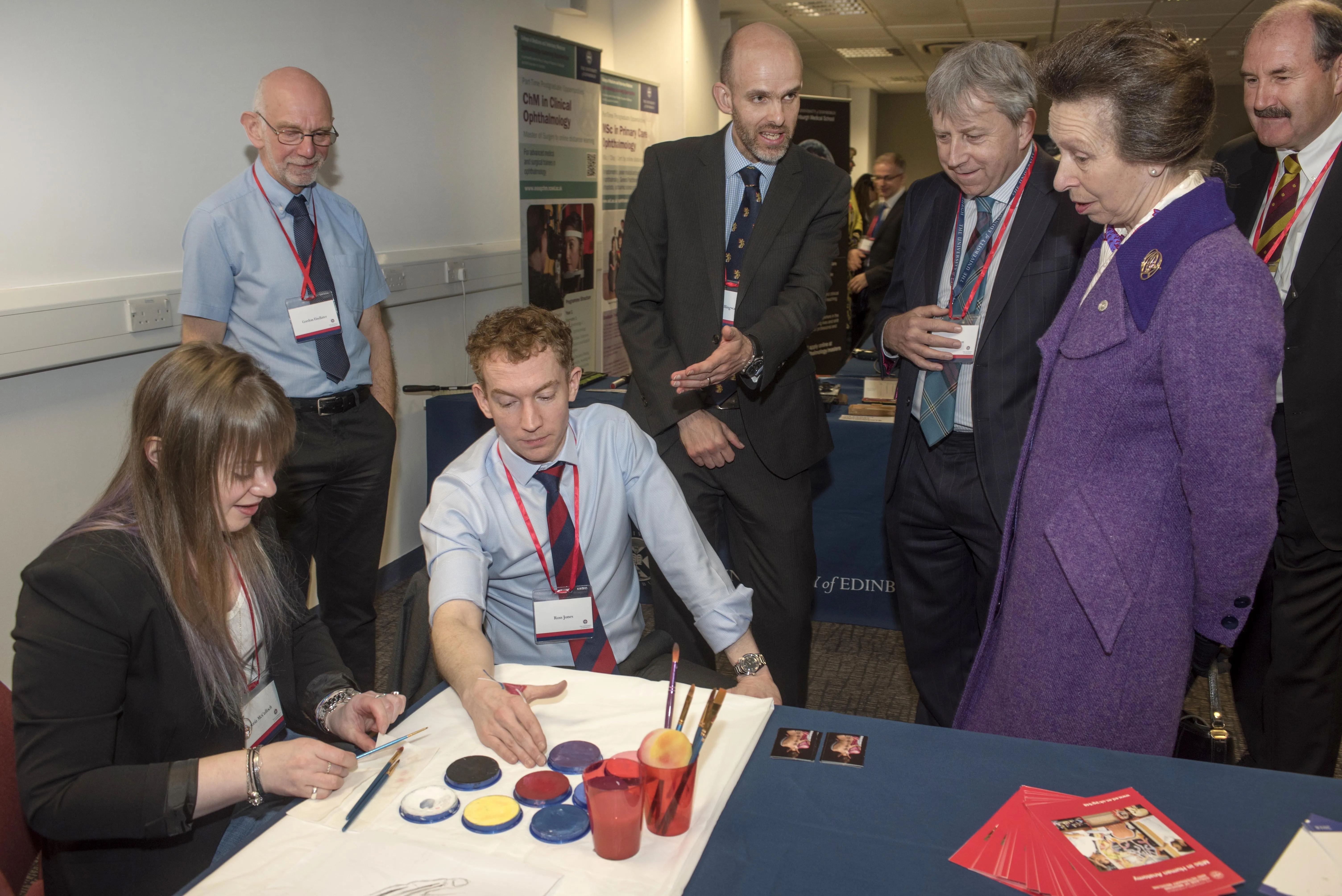 Anatomy@Edinburgh meet HRH The Princess Royal