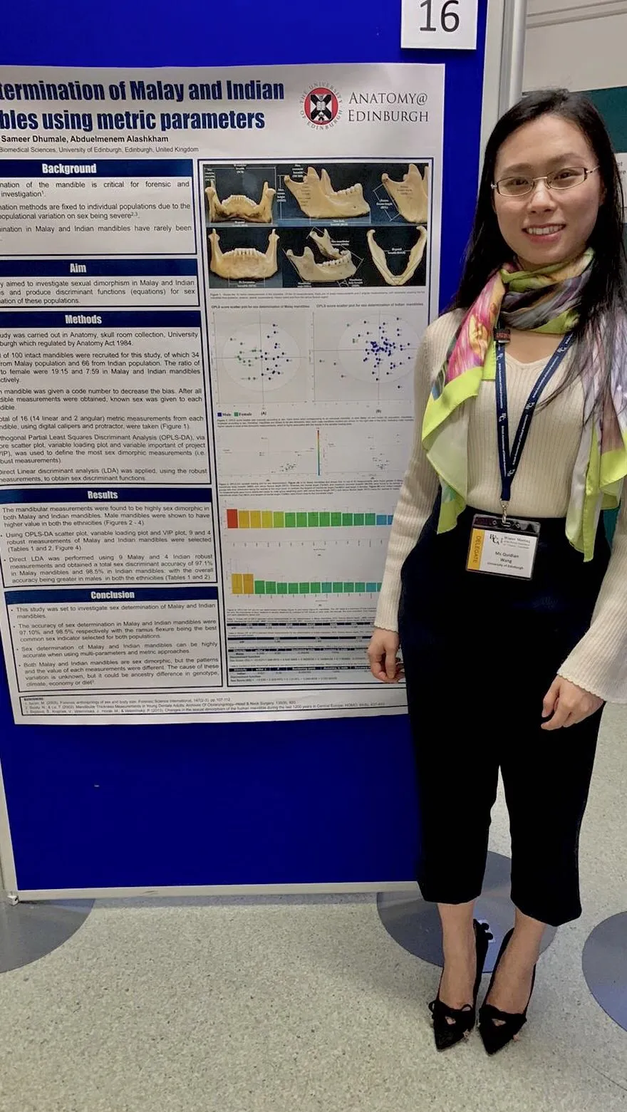 Qiudian Wong Presidents Prize at BACA 2019