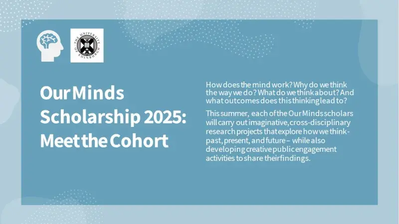 Our Minds Scholarships 2025: Meet the cohort