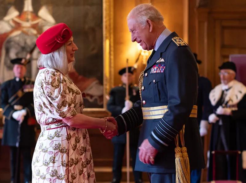 Prof Sue Welburn receives OBE