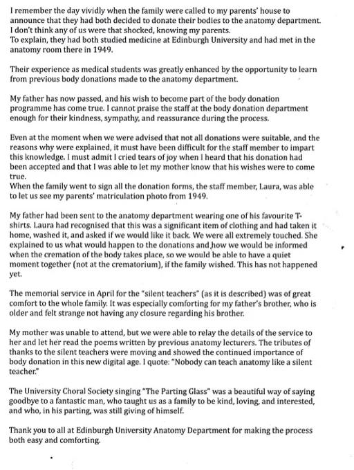 Family Letter 1