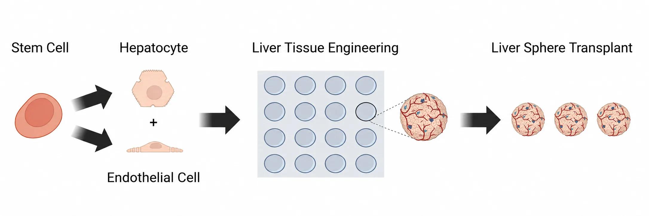 An infograph showing the liver cell process aug26