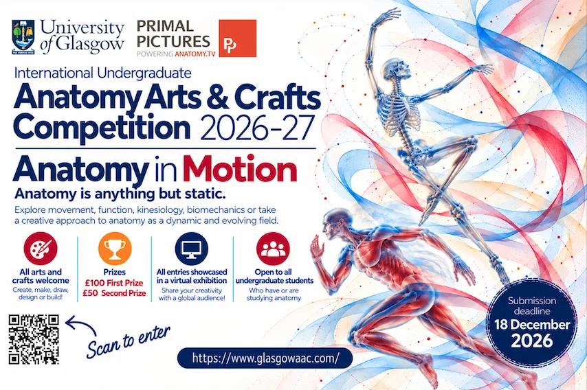 Image of the Anatomy Arts And Crafts Competition 2026-27 Poster