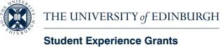 Logo of the University of Edinburgh Student Experience Grants