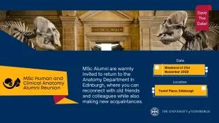 MSc Reunion Save the Date 2026 Poster