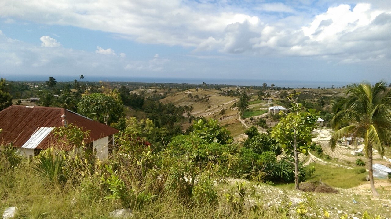 A photograph of a landscape in Le Sud, Haiti