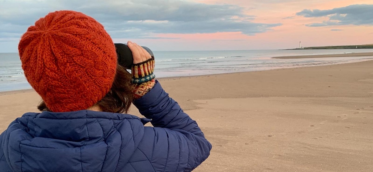 Photo of woman on beach